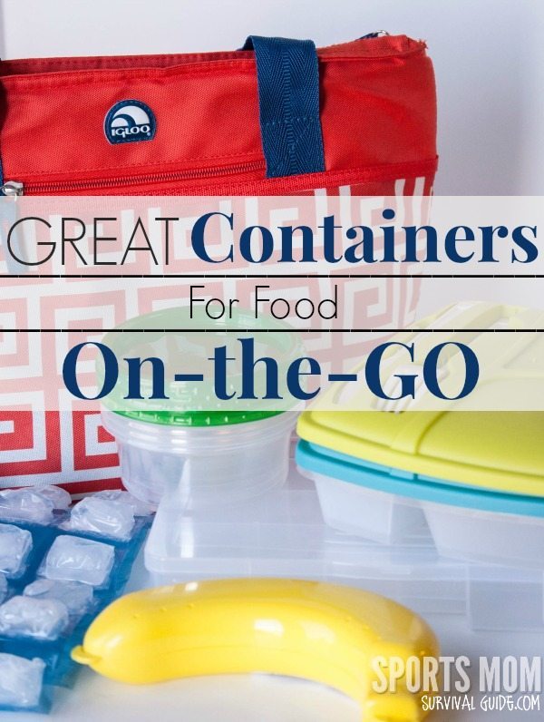 Find some great containers for food on the go! Perfect for after school activities and weekend sports events! Find some great containers for food on the go! Perfect for after school activities and weekend sports events!