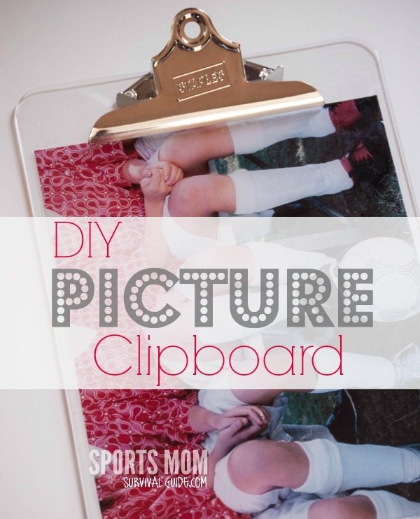 This DIY photo clipboard is perfect for a coaches gift! It only takes about 20 minutes to make and costs less than $10! This DIY photo clipboard is perfect for a coaches gift! It only takes about 20 minutes to make and costs less than $10!