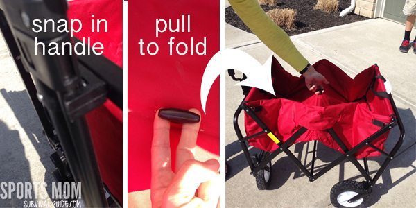 Folding Wagon A Kid's Sport Necessity Folding Wagon A Kid's Sport Necessity