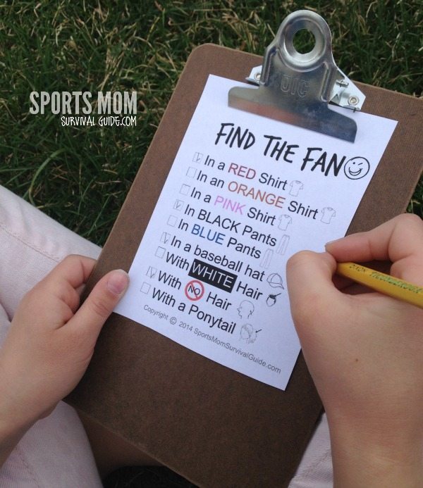 Find the FAN free printable