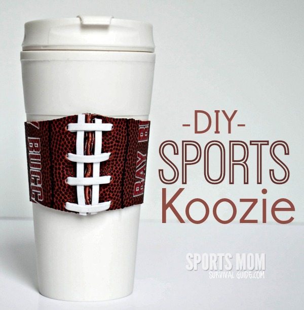 Get step-by-step instructions for making a DIY sports koozie! These make a perfect gift for any sports fan! Get step-by-step instructions for making a DIY sports koozie! These make a perfect gift for any sports fan!
