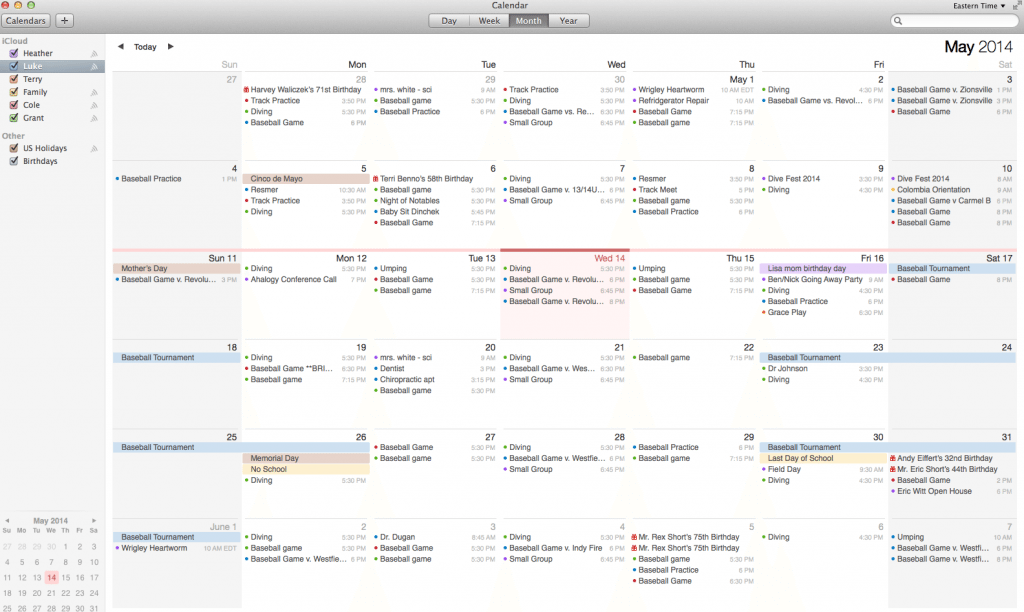 Organize your family by using a free calendar sharing app, 3 great options to choose from. calendar sharing