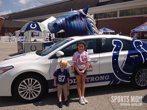 The perfect family day at the NFL Training Camps