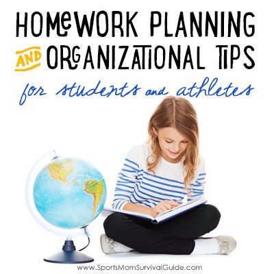 Homework Planning & Organizational Tips for Students & Athletes