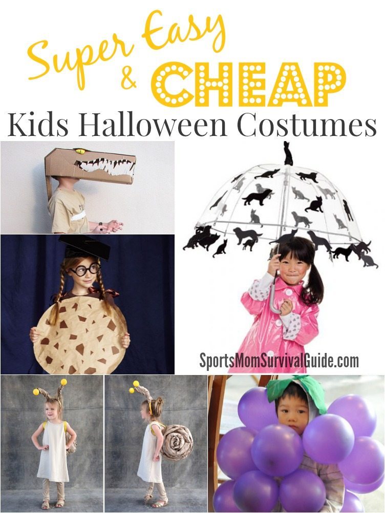 15 SUPER EASY and CHEAP Kids Halloween Costumes. Find some great costumes that you can make yourself for little or no money!