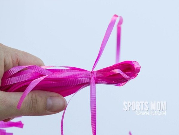 Breast Cancer Awareness for Sports Teams DIY Pom Poms-1-4
