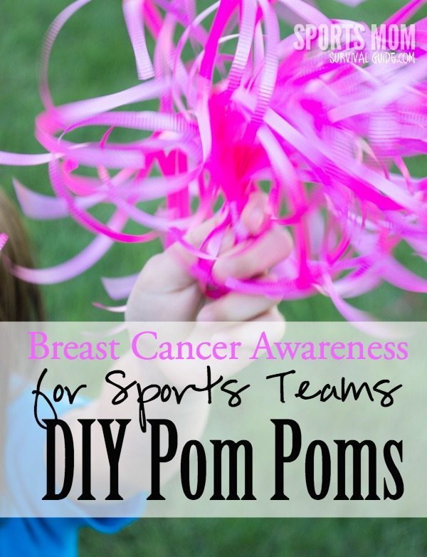 Want your sports team to help raise awareness and/or funds for the month of October {Breast Cancer Awareness Month}. Check out our tips on the simple things you can do to represent the PINK! #breastcancerawareness