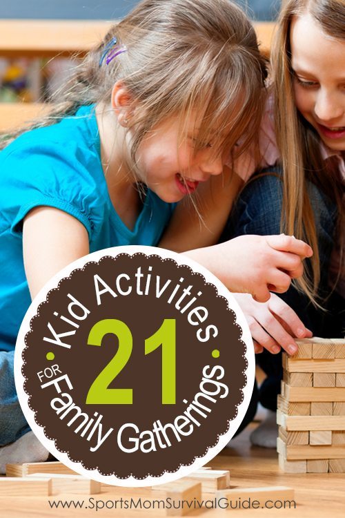 Find 21 Kid Activities for Holiday Gatherings. Keep the kids happy at your next family or friend holiday get-together. Find 21 Kid Activities for Holiday Gatherings. Keep the kids happy at your next family or friend holiday get-together.