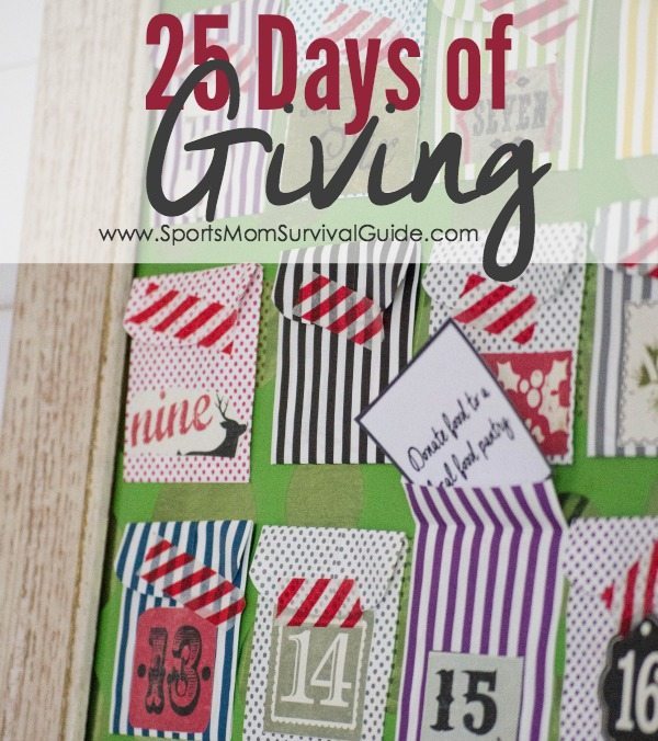 Do you want to truly spread joy this holiday season? Teach your kids what it means to be generous by participating in 25 Days of GIVING this December. Do you want to truly spread joy this holiday season? Teach your kids what it means to be generous by participating in 25 Days of GIVING this December.