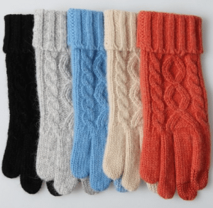 touch screen wool gloves