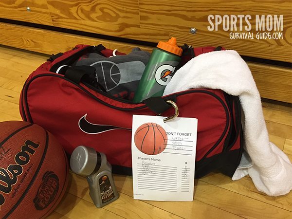 Ever leave home for a game or practice and forget something? The Basketball Survival Bag Essentials list helps you be prepped for every basketball game! Ever leave home for a game or practice and forget something? The Basketball Survival Bag Essentials list helps you be prepped for every basketball game!