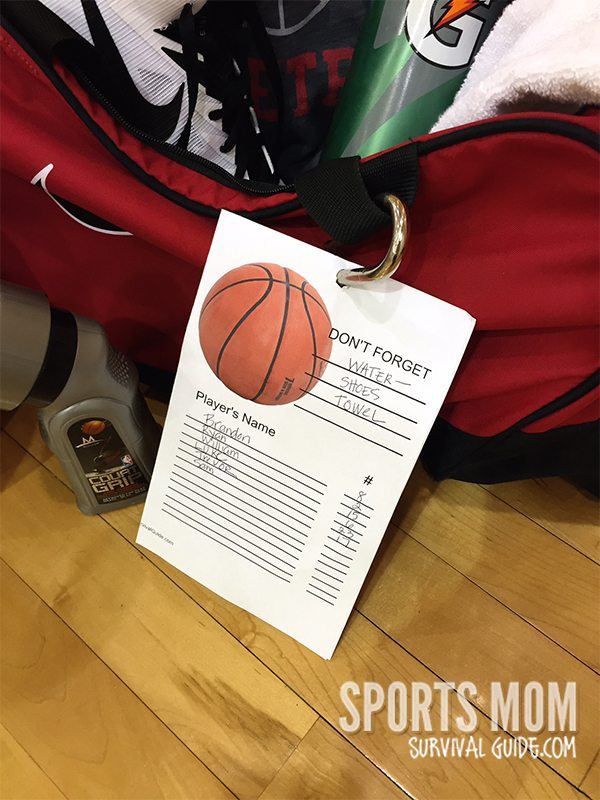 Ever leave home for a game or practice and forget something? The Basketball Survival Bag Essentials list helps you be prepped for every basketball game! Ever leave home for a game or practice and forget something? The Basketball Survival Bag Essentials list helps you be prepped for every basketball game!