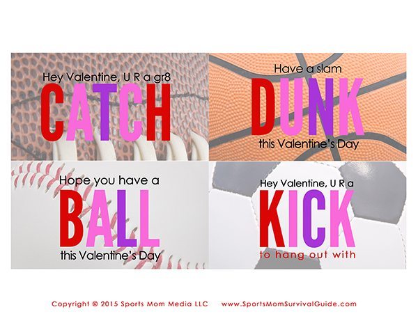 Use these Free Printable Sports Valentine Cards for your kid's classmates this year! Use these Free Printable Sports Valentine Cards for your kid's classmates this year!