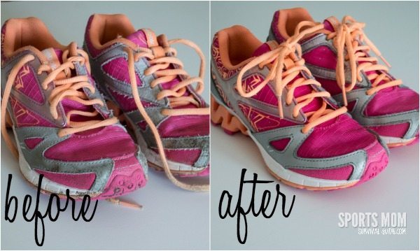 Kids and shoes...It seems they are either outgrowing them too quickly or they are always filthy! Find out the best way to clean tennis shoes and make them look new again. Kids and shoes...It seems they are either outgrowing them too quickly or they are always filthy! Find out the best way to clean tennis shoes and make them look new again.