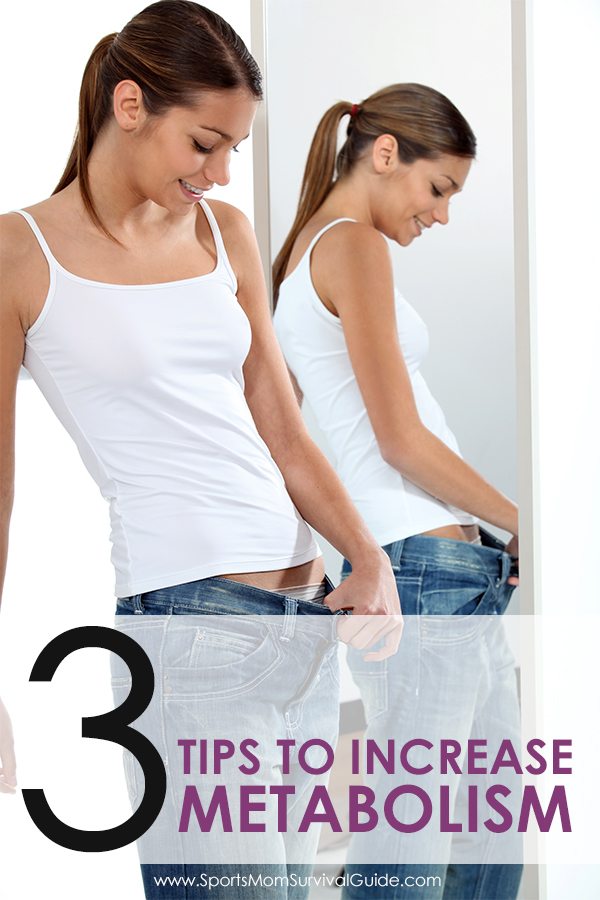 The older we get the more we battle slowing metabolism, but it's not to late! Try these 3 Tips to Increase your Metabolism and start losing that weight. The older we get the more we battle slowing metabolism, but it's not to late! Try these 3 Tips to Increase your Metabolism and start losing that weight.