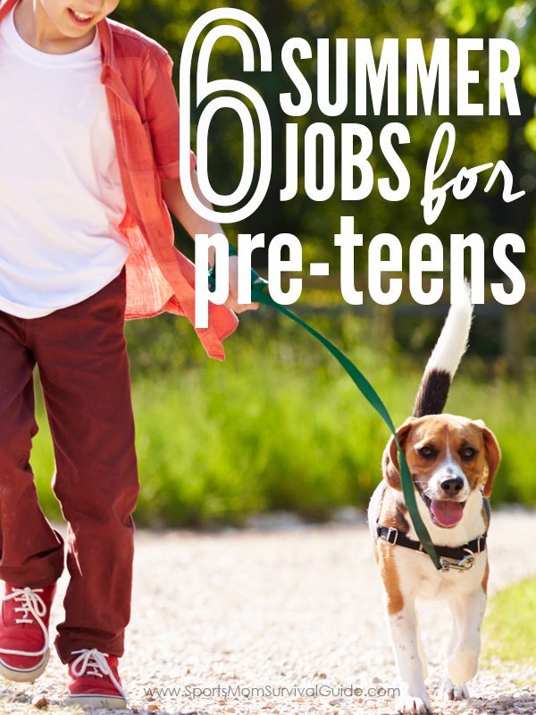 Use this list of 6 Summer Jobs for Pre-Teens to help your child decide on ways they can earn money in order to learn money management. Use this list of 6 Summer Jobs for Pre-Teens to help your child decide on ways they can earn money in order to learn money management.