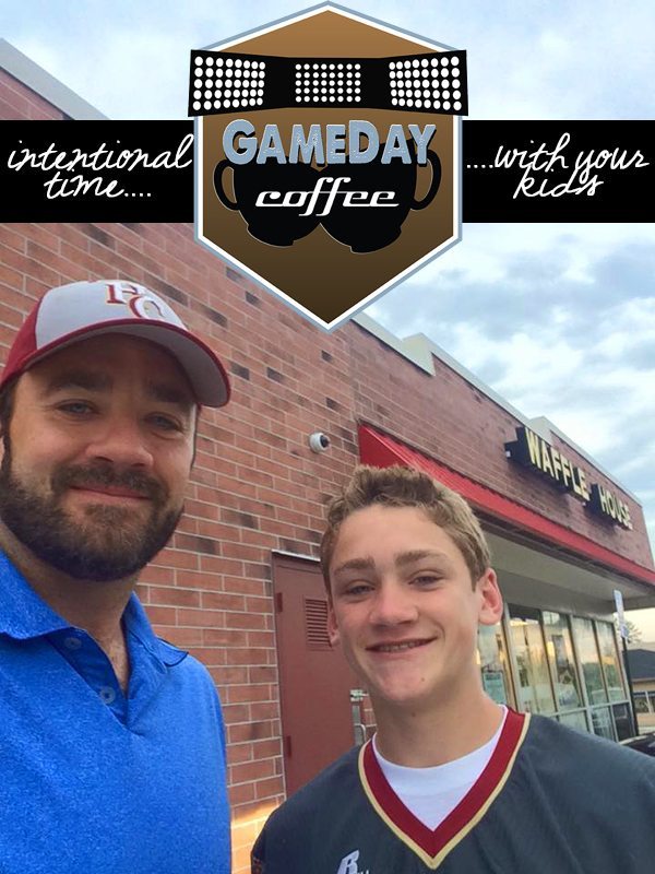 GameDay Cofee strengthens relationships between fathers and their children. Easy, simple intentional time with your kids.