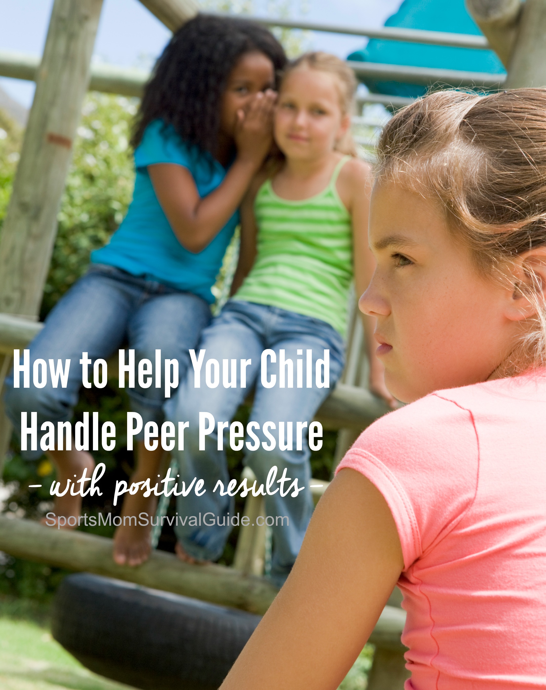 We all experience peer pressure BUT it's the negative influence that we parents worry about most... leading our child to make bad judgment calls or to participate in risky activities. Get some tips to help your child handle peer pressure with positive results.