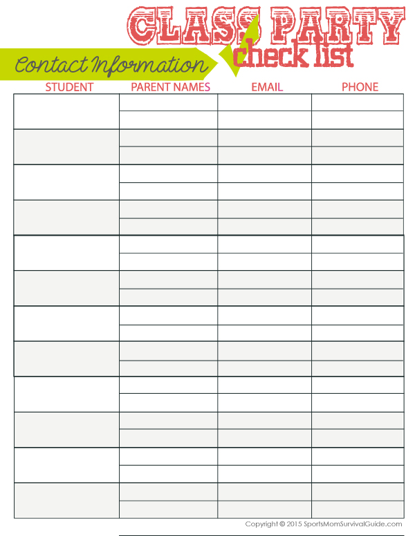 Are you a room parent at your kid’s school this year? If you are, then you know it can involve a lot of prep work. Get this FREE room parent holiday party checklist! Are you a room parent at your kid’s school this year? If you are, then you know it can involve a lot of prep work. Get this FREE room parent holiday party checklist!