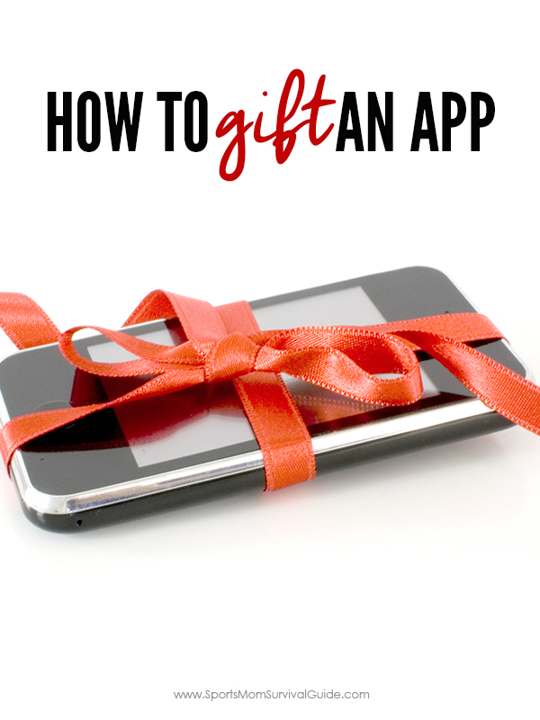 If you need a last minute gift idea and don't have time to run to the store, you can gift an app! It's an easy and simple solution to gift giving!