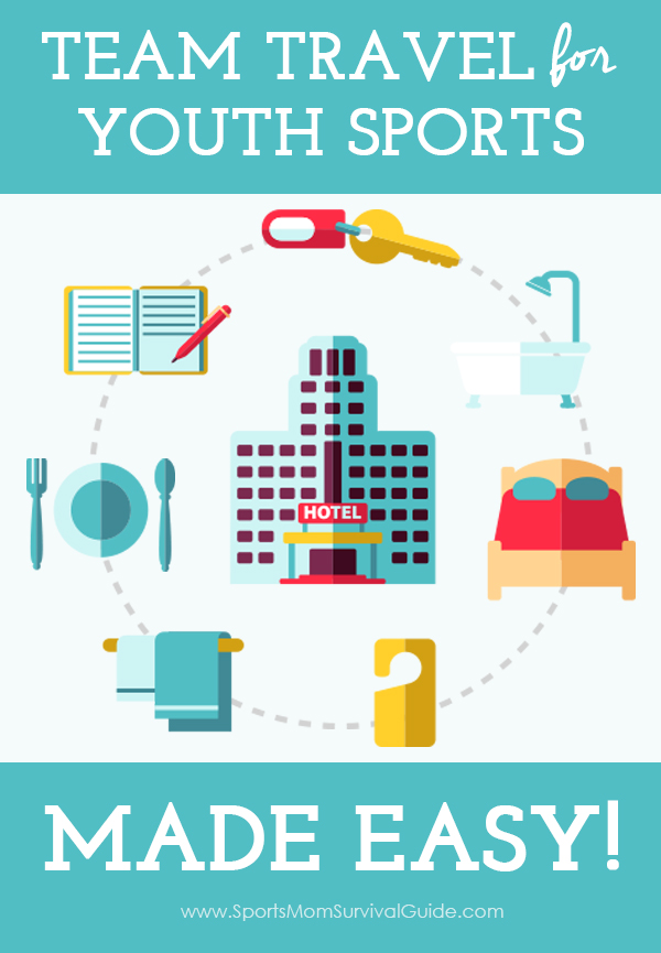 A new travel sports season means you get to plan the travel for out of town tournaments. Find out how to make Team Travel for Youth Sports Easy.