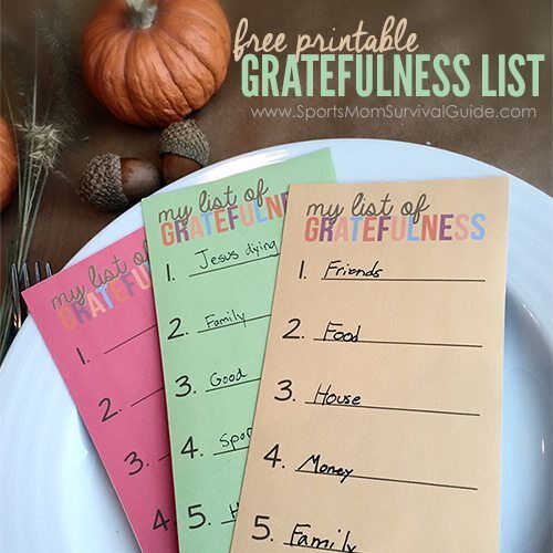 Give your Thanksgiving guests a chance to create a list of things they are thankful for. Use these Thanksgiving Gratefulness Printable Cards this holiday season.
