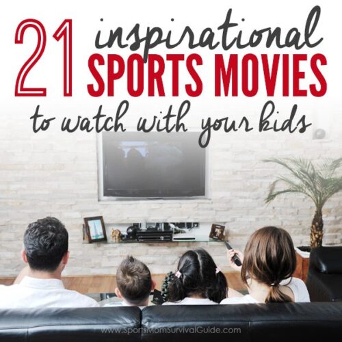 The holidays lend to lots of family time! Be sure to enjoy one of these 21 Inspirational Sports Movies on family movie night! There's something for everyone!
