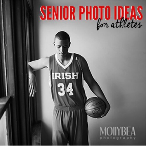 Tired of boring, studio photo shots for senior pictures? Take a peek at these best senior picture ideas for athletes.