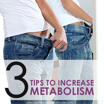 The older we get the more we battle slowing metabolism, but it's not to late! Try these 3 Tips to Increase your Metabolism and start losing that weight.