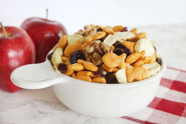 Cheddar & Apple Goldfish Snack Mix From Southern Mom Loves