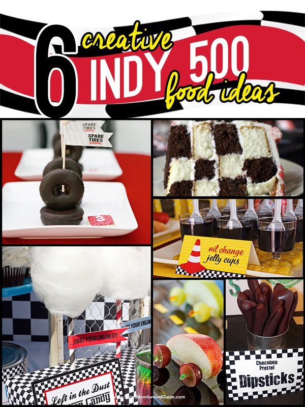 Gather your family, friends and kids to celebrate the Indy 500 in style with these Creative Indy 500 Food Ideas.