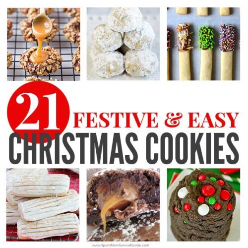 You find the perfect Christmas Cookie recipe to add to your list of family favorites with one of these 21 Festive & Easy Christmas Cookie Recipes.