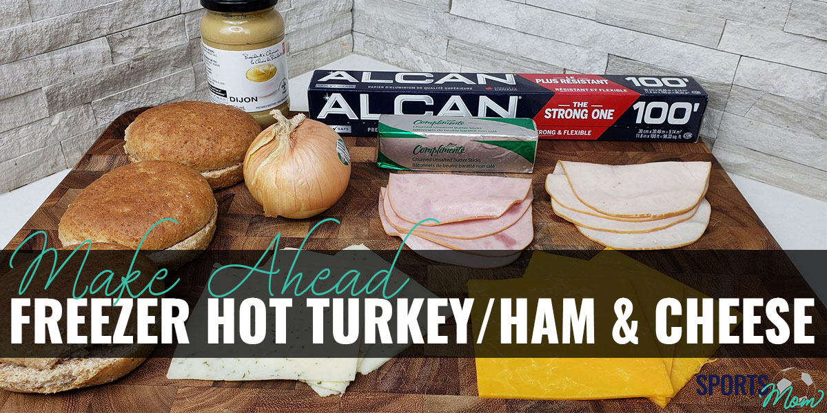 Easy Freezer Ham & Cheese Sandwiches