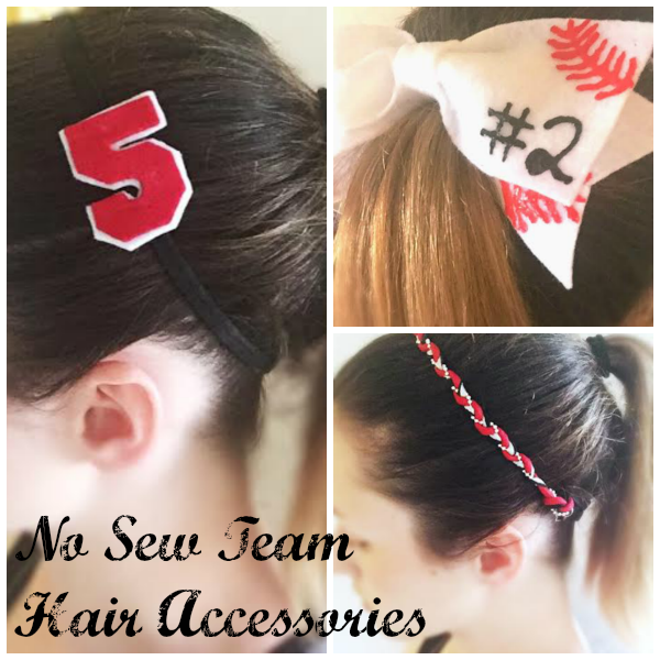3 No Sew Hair Accessories for the Team