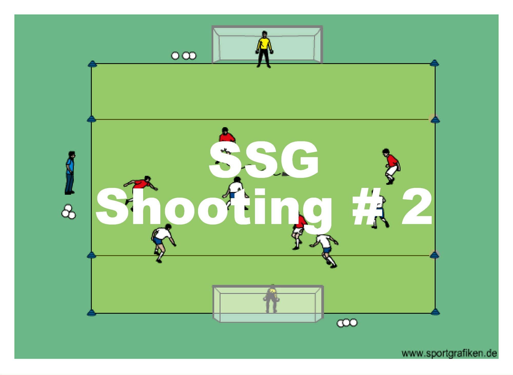 Soccer SSG Shooting # 2 Training Drill