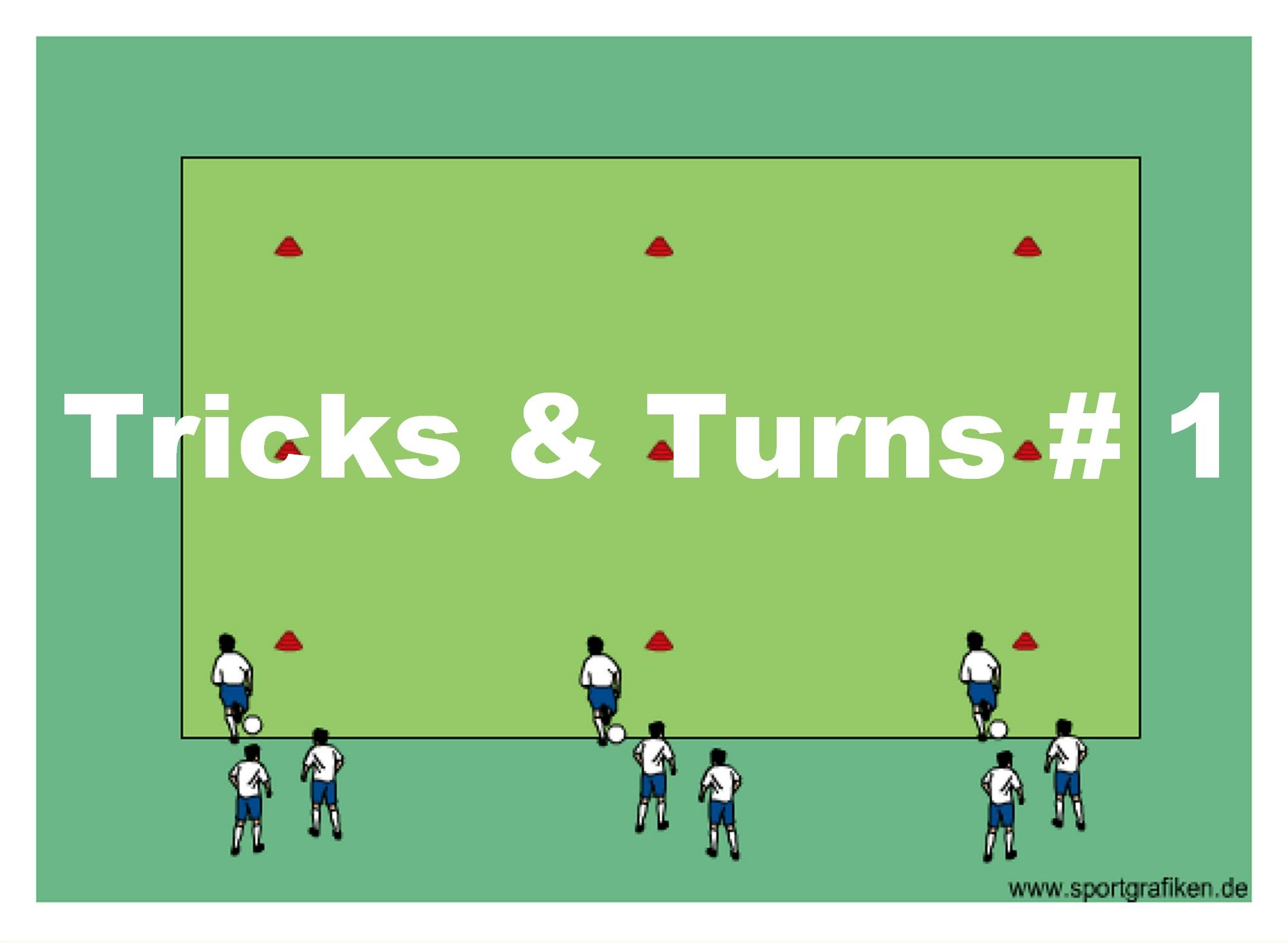 Soccer Tricks and Turns # 1 Training Drill