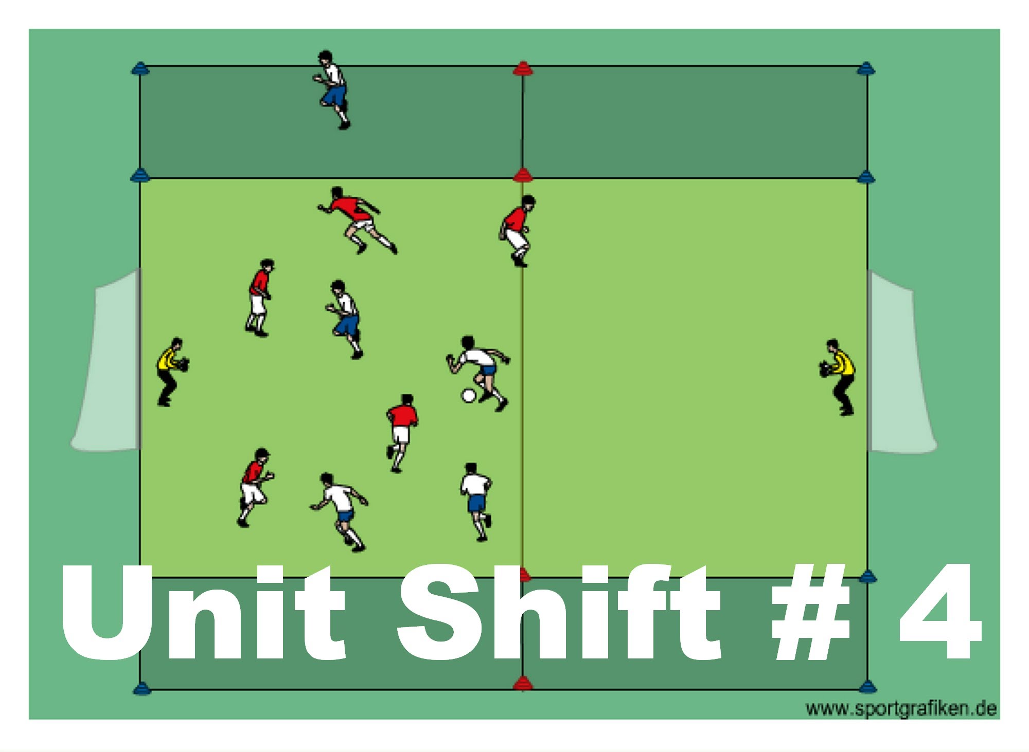 Soccer Unit Shift # 4 Training Drill