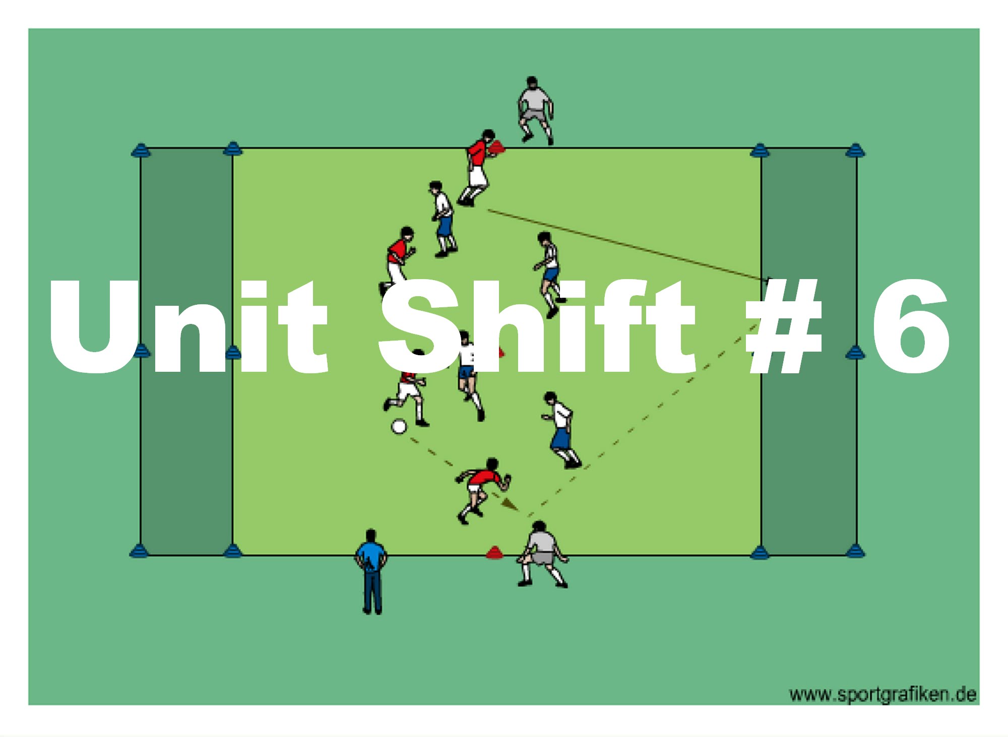 Soccer Unit Shift # 6 Training Drill