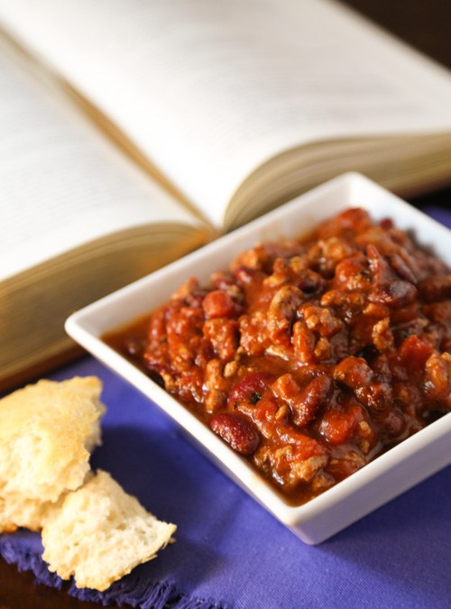 Crockpot Turkey Chili from Sweet Tea Sweetie