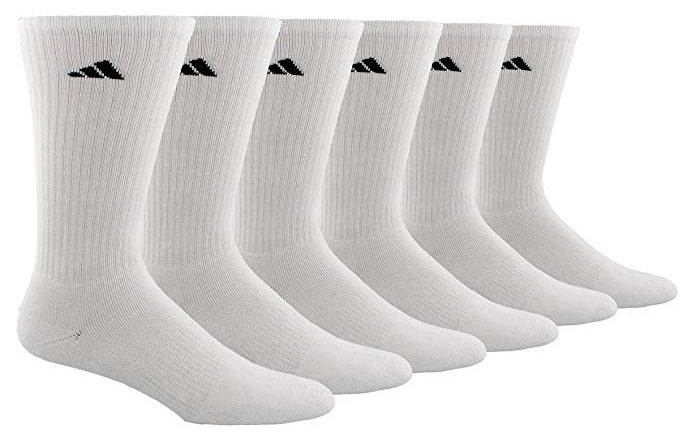 Adidas Men’s Athletic Cushioned Crew Socks