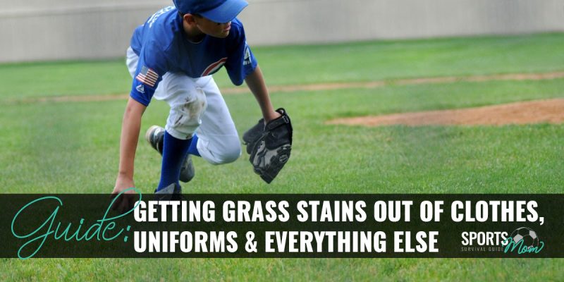 Guide to Getting Grass Stains Out of Clothes, Uniforms, & Shoes