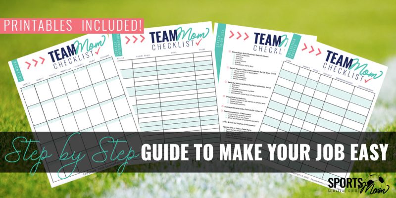 Sports Team-Mom Duty Checklist