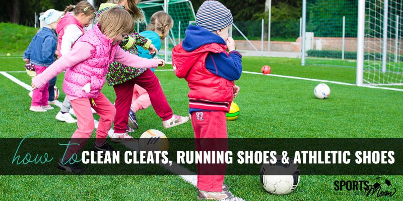 kids playing soccer who need their shoes cleaned