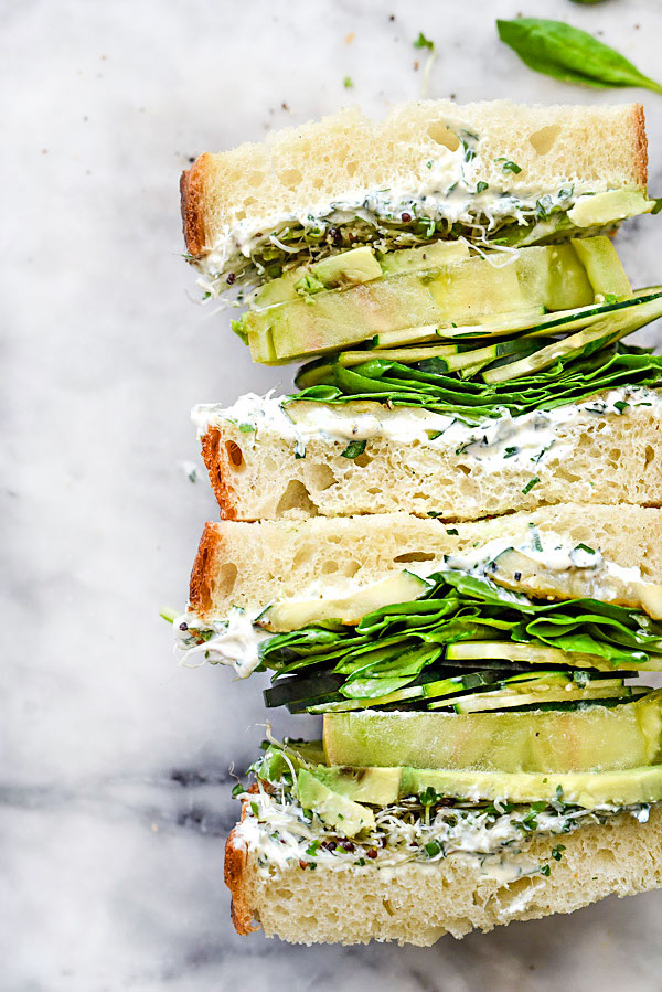 Green Goddess Cream Cheese & Veggies
