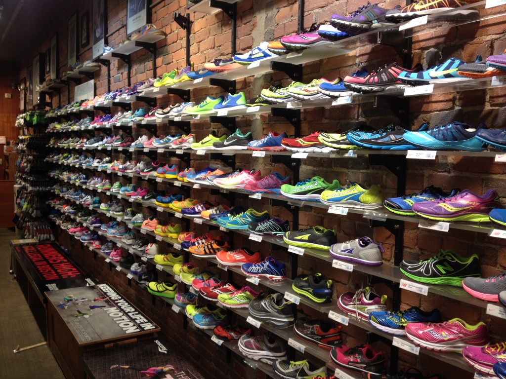 specialty shop for running shoes