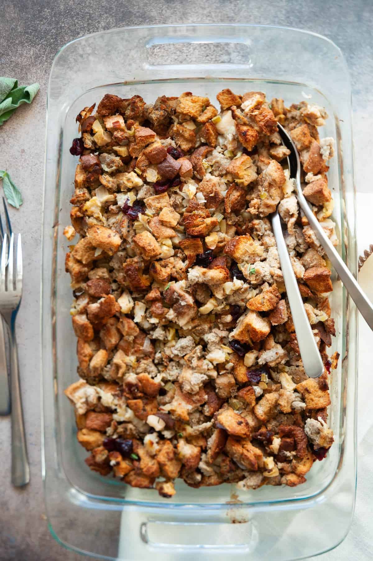 healthier apple sausage stuffing recipe