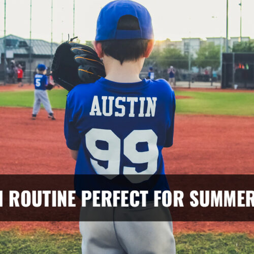 12 month routine for summer sports kids
