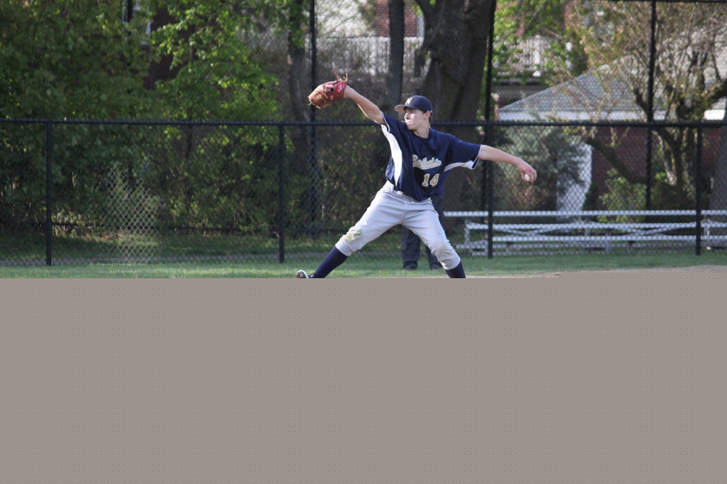 kid playing baseball