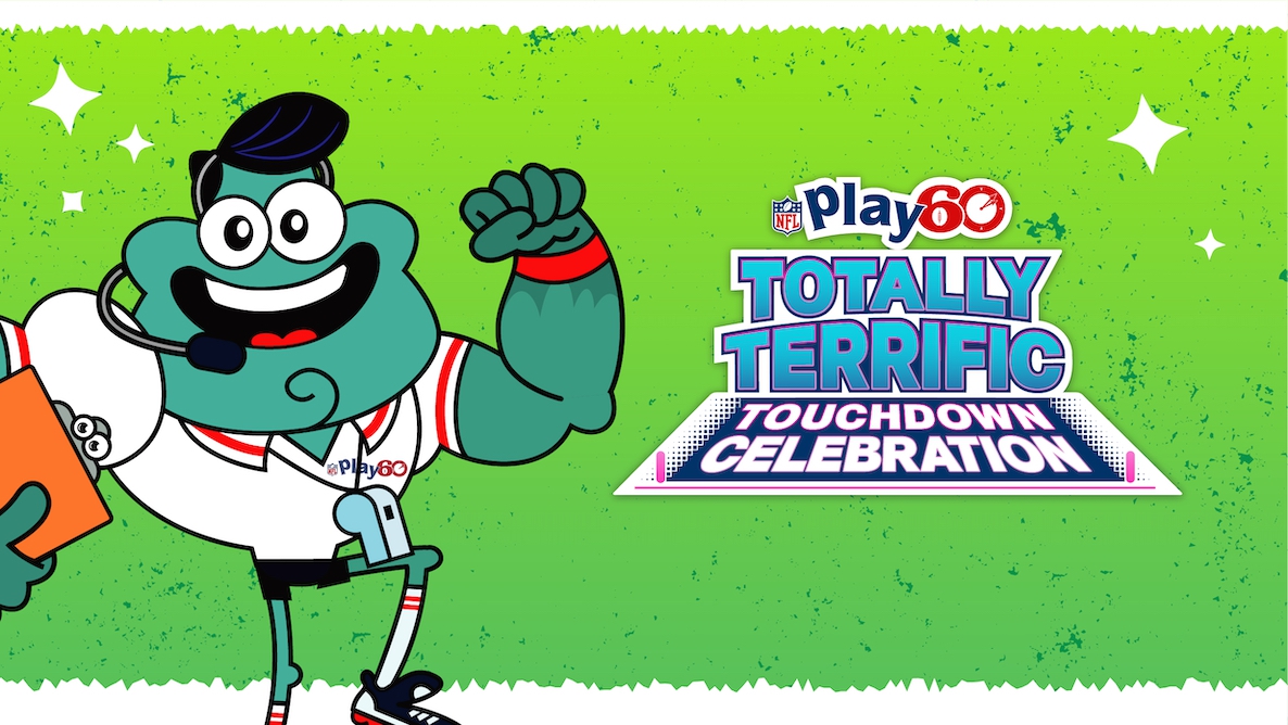 Cartoon of Coach Terry from GoNoodle