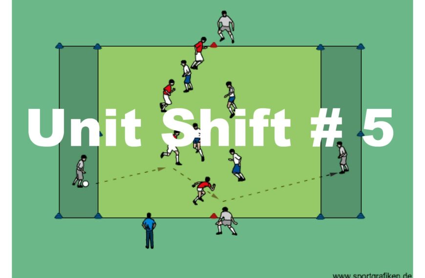Soccer Unit Shift # 5 Training Drill